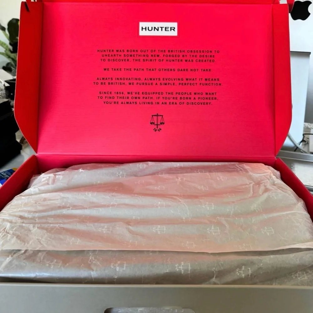 Hunter Erosion Texture Patchwork Boots - Picture 4 of 5